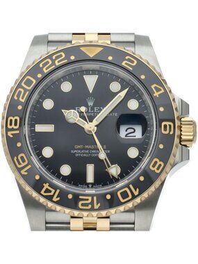 Rolex GMT-Master 2 Watch Jubilee SS Black
